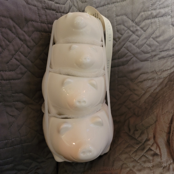 NWT-Rae Dunn Stacked Piggies Measuring Cups - Picture 2 of 7